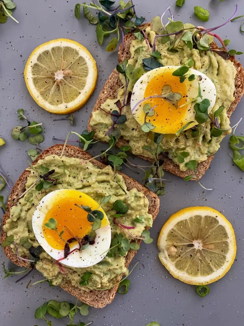 High Protein Avocado Toast
