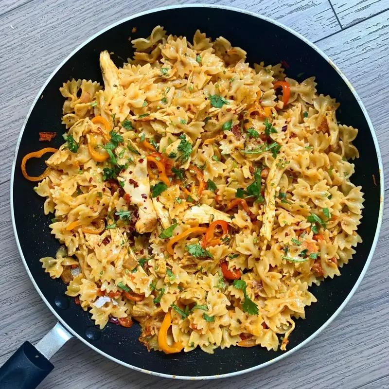 Indian Fusion Tandoori Pasta