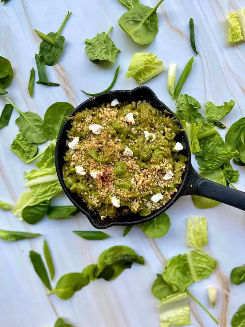 Walnut Pesto Parmesan Pasta
